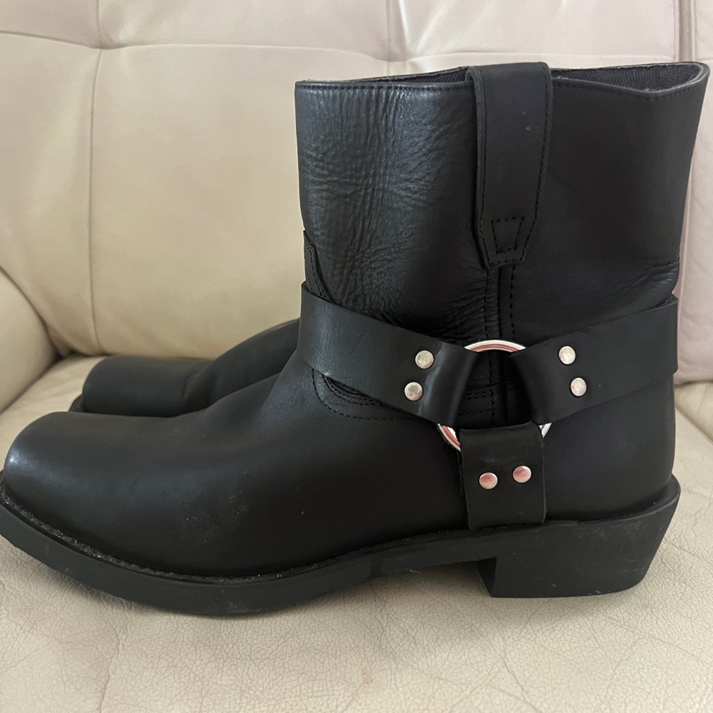 Dingo® Mens Western Boots with Zip - 7" Size 12